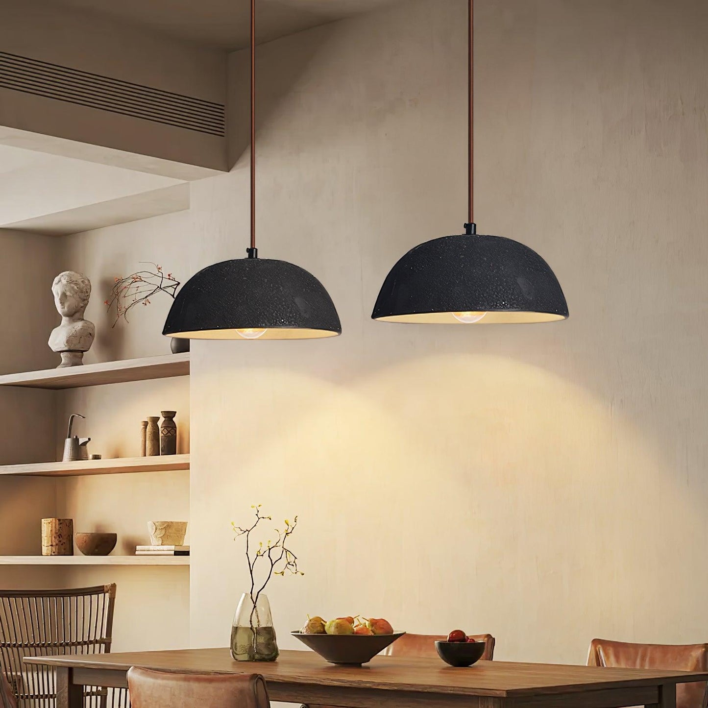 Black Arch Ceramic Ceiling light fitting Pendant Lamp