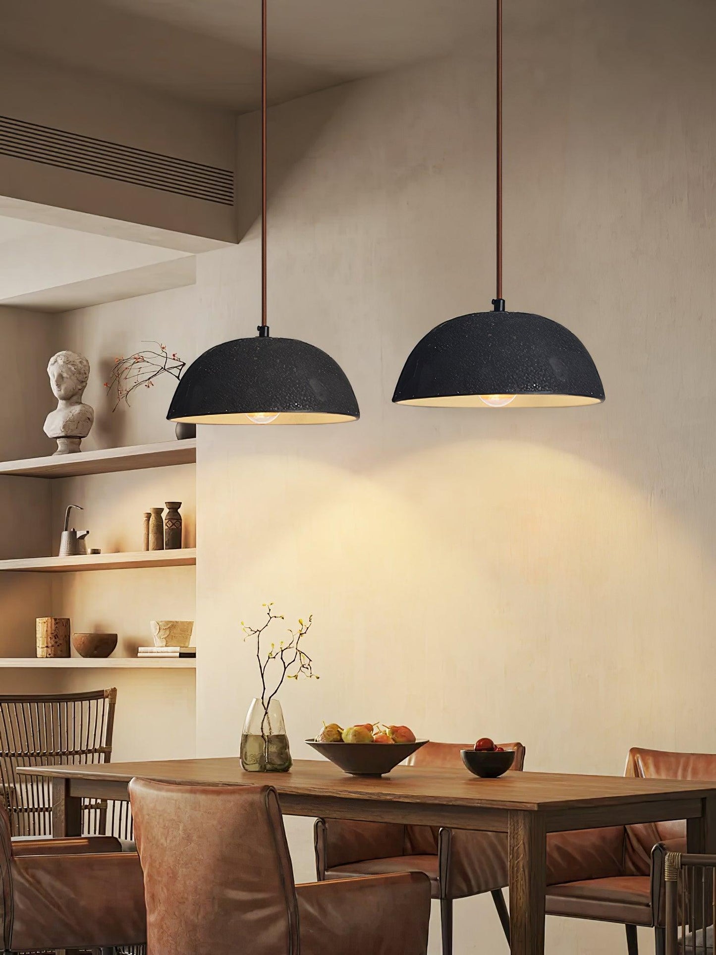 Black Arch Ceramic Ceiling light fitting Pendant Lamp