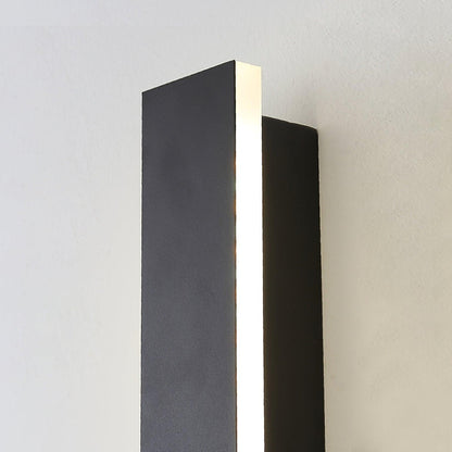 Long Strip Solar Patio light Outdoor Sconce