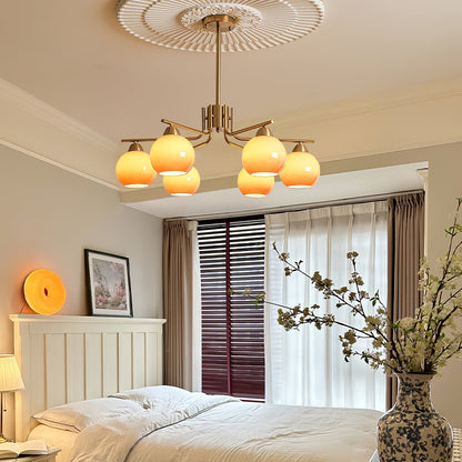 Caramel Sphere Ceiling fixture Chandelier