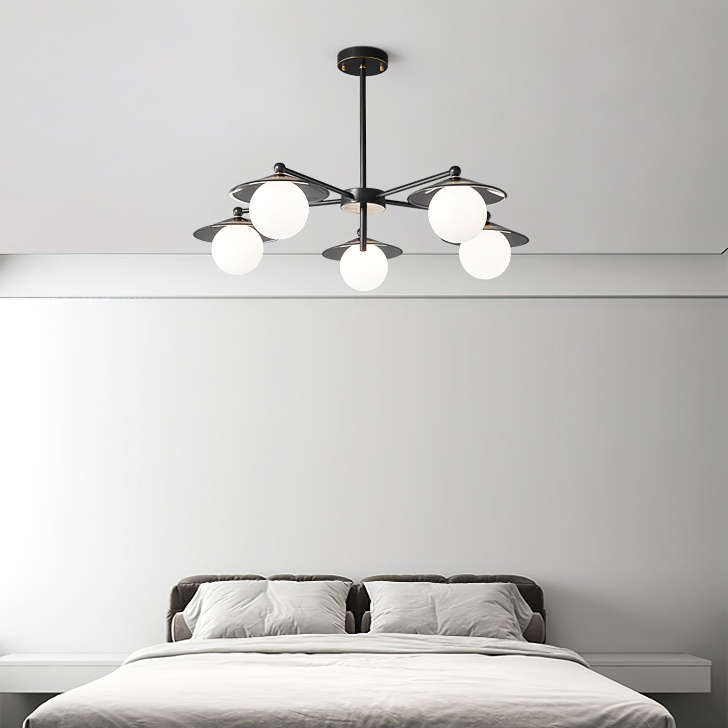 Celestial Saucer Candelabrum Chandelier