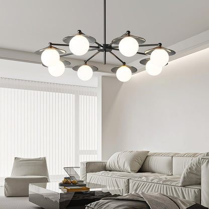 Celestial Saucer Candelabrum Chandelier