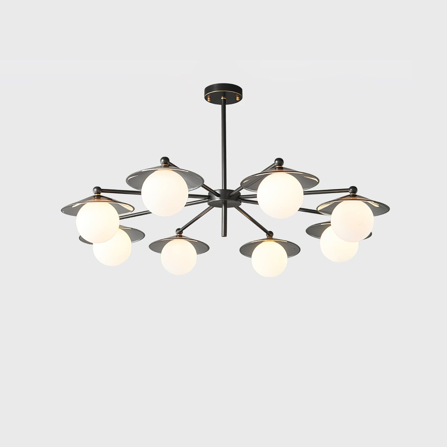Celestial Saucer Candelabrum Chandelier