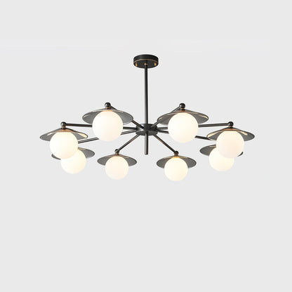 Celestial Saucer Candelabrum Chandelier