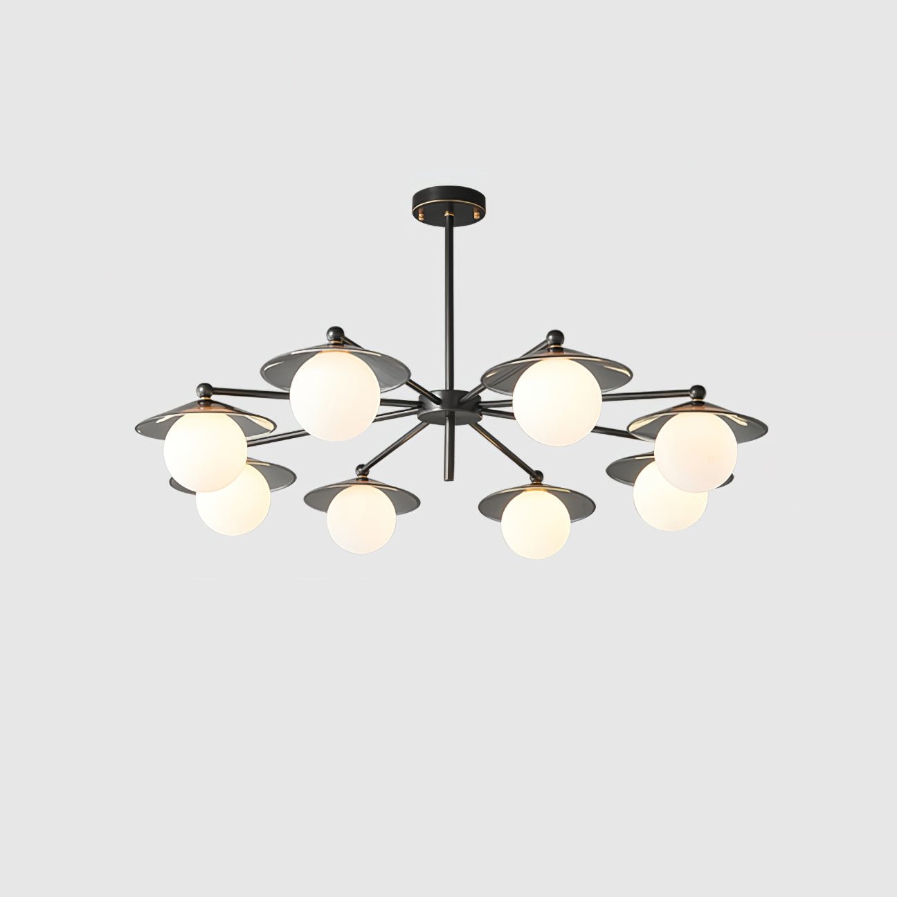 Celestial Saucer Candelabrum Chandelier