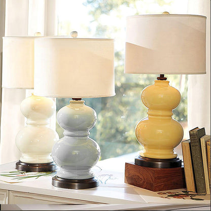 Ceramic Gourd Desk lamp Table Lamp