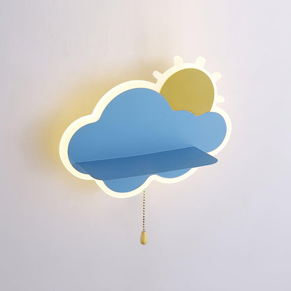 Child Cloud Sconce Wall Lamp