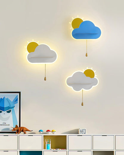 Child Cloud Sconce Wall Lamp