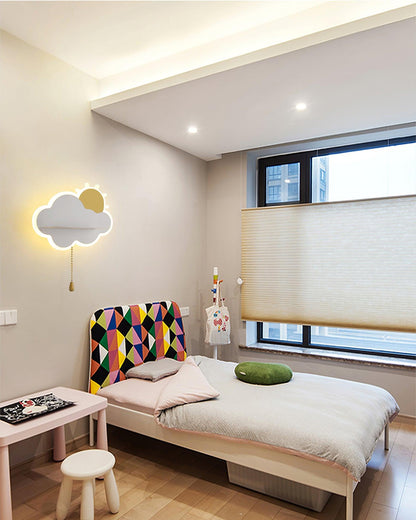 Child Cloud Sconce Wall Lamp