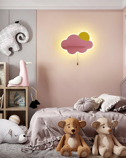 Child Cloud Sconce Wall Lamp