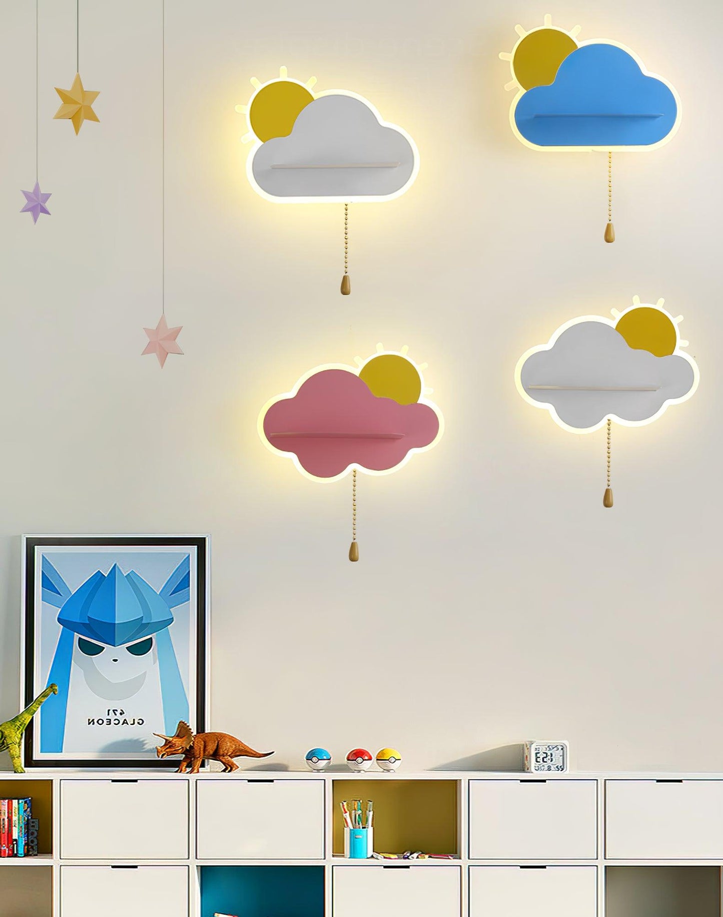 Child Cloud Sconce Wall Lamp