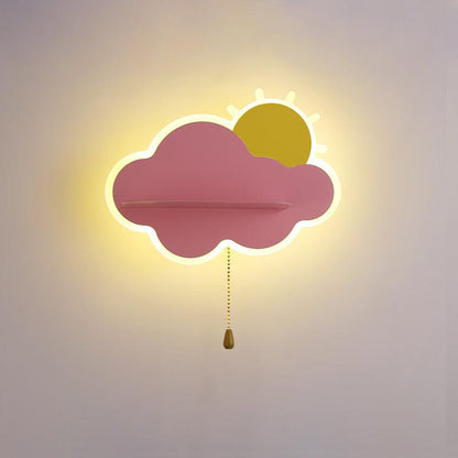 Child Cloud Sconce Wall Lamp