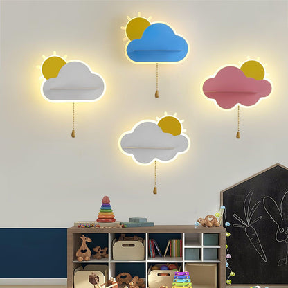 Child Cloud Sconce Wall Lamp