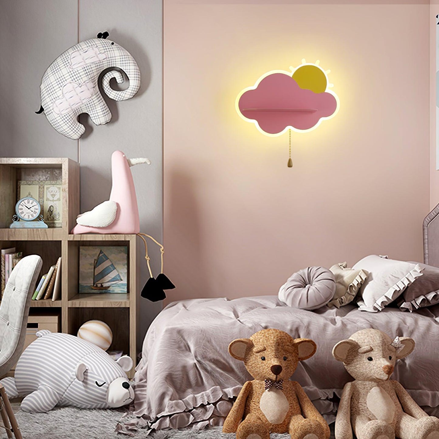 Child Cloud Sconce Wall Lamp