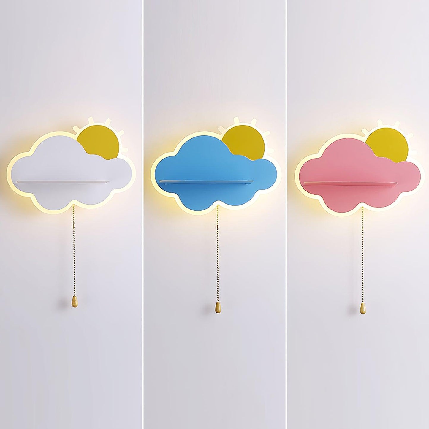 Child Cloud Sconce Wall Lamp