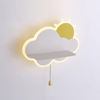 Child Cloud Sconce Wall Lamp