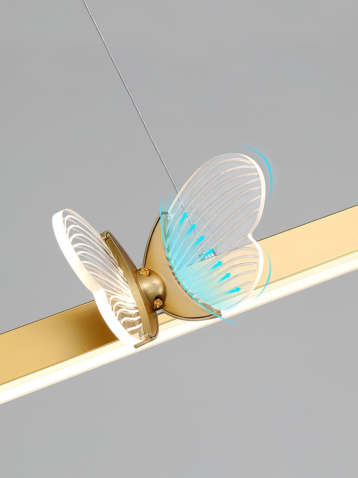Cohen Butterfly Gasolier Chandelier