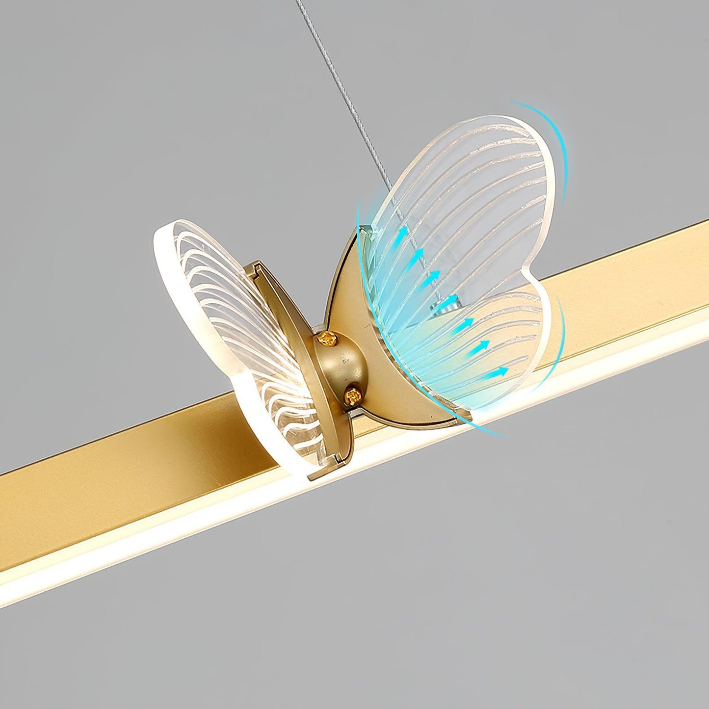 Cohen Butterfly Gasolier Chandelier