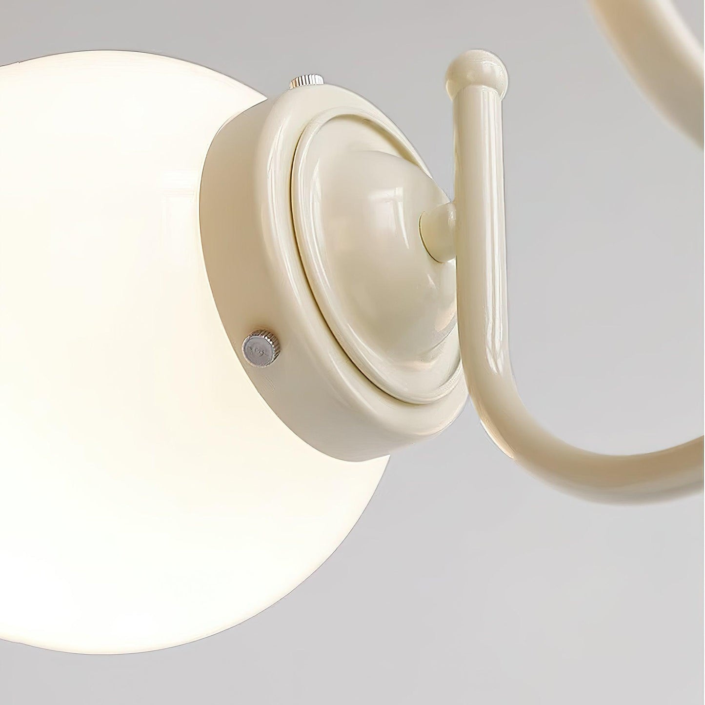 Cream Ball Electrolier Chandelier