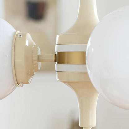 Cream Ball Electrolier Chandelier