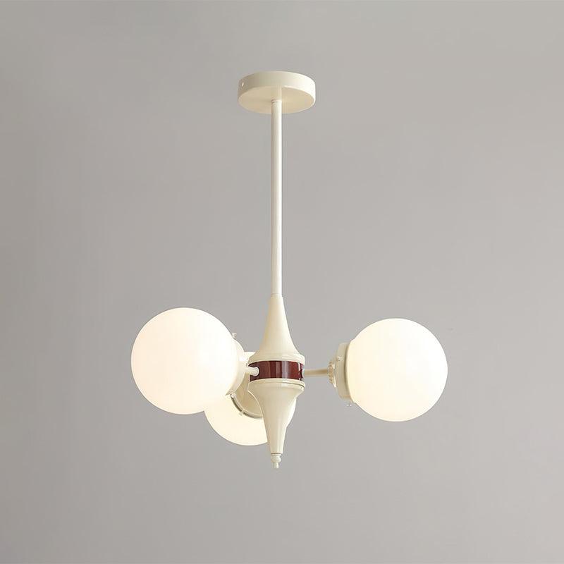 Cream Ball Electrolier Chandelier