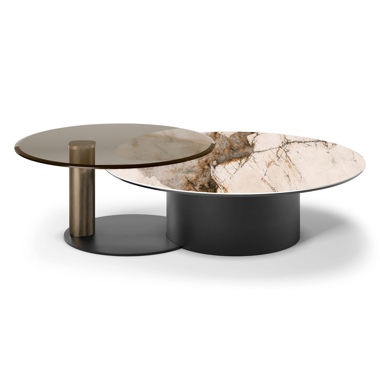 Arena Keramik Bond Cocktail Table - Bronze
