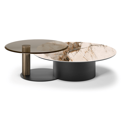 Arena Keramik Bond Cocktail Table - Bronze