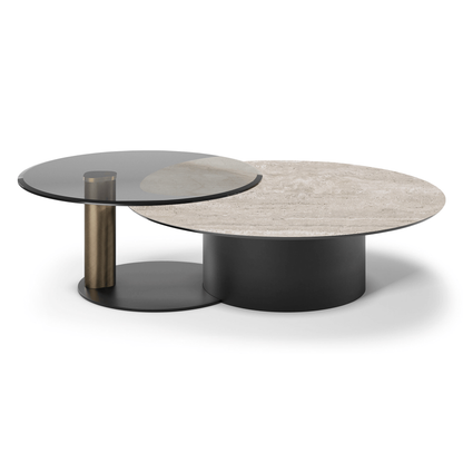Arena Keramik Bond Cocktail Table - Fume