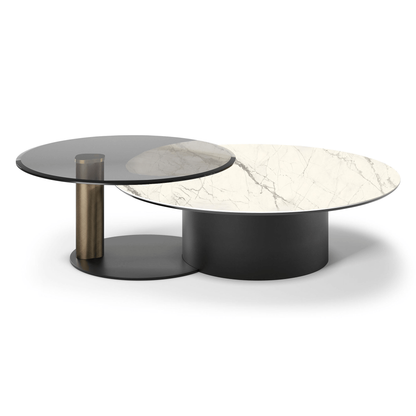 Arena Keramik Bond Cocktail Table - Fume