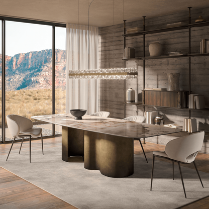 Papel Keramik Dining Table - 118 In