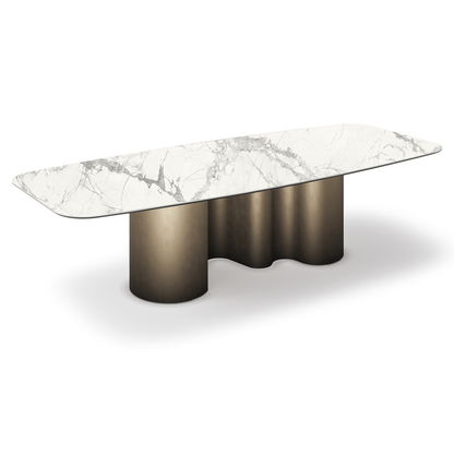 Papel Keramik Dining Table - 94.5 In