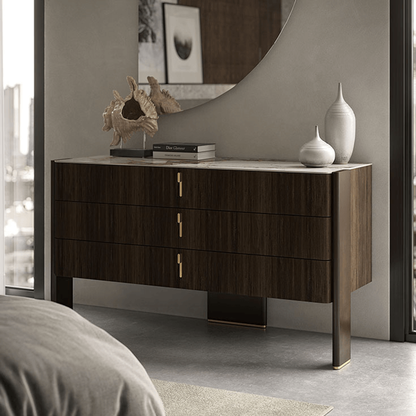 Julian 3-Drawer Dresser