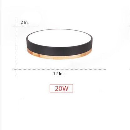12" Circular LED Modern Ceiling Lights Flush Mount Lighting Ceiling Lamp