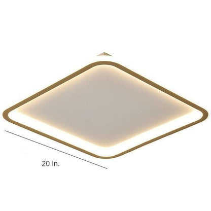 Minimalist Square Circular Dimmable LED Nordic Ceiling Lights Flush Mount Lighting