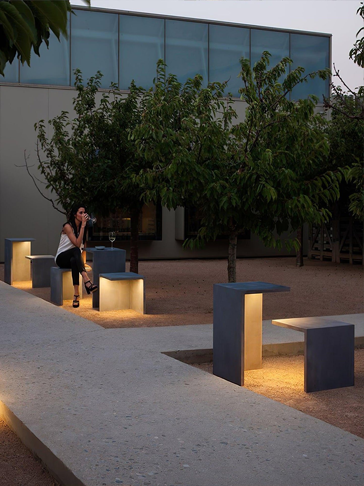 Desk Chair Landscape light Outdoor Light