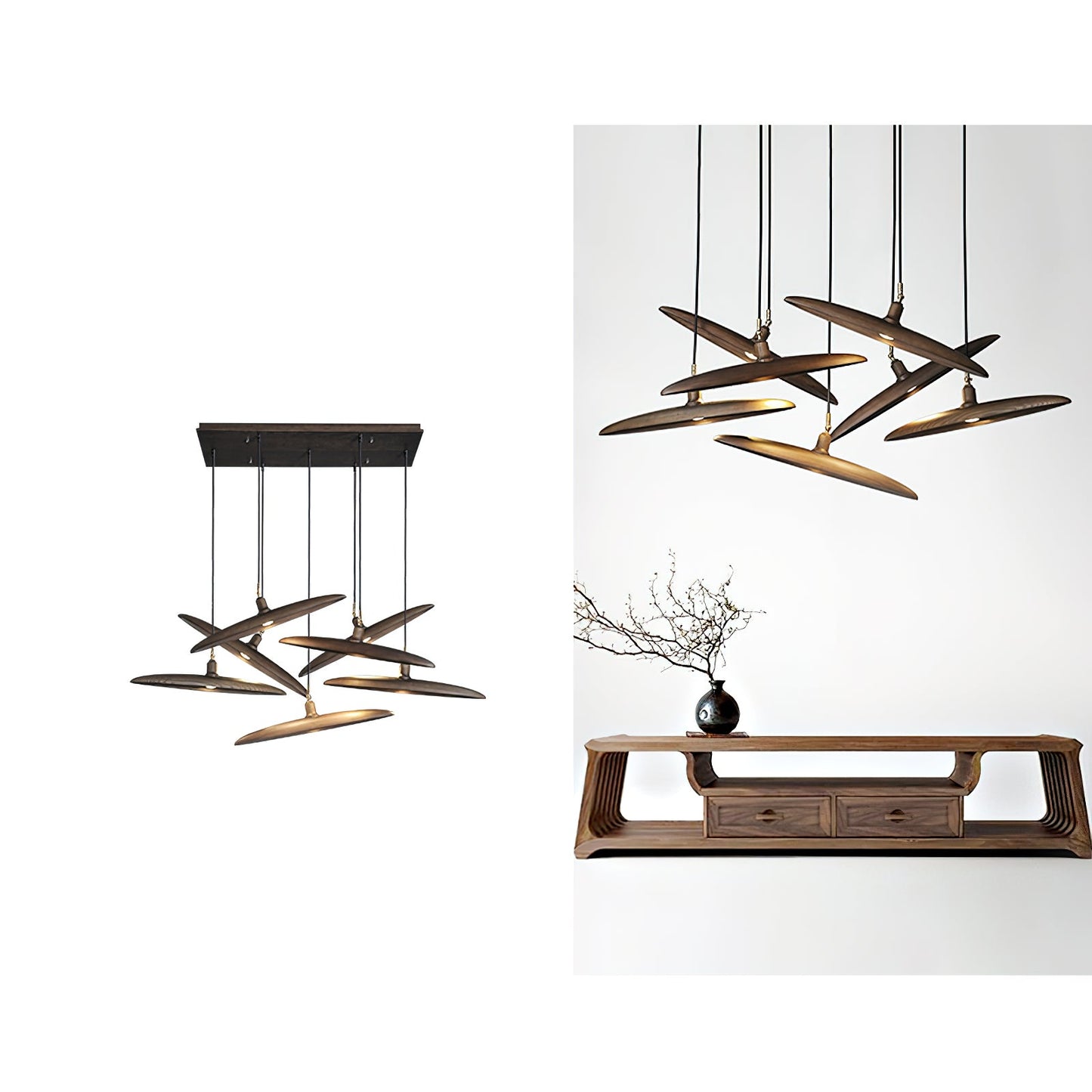 Paddle Boat Pendant light Chandelier