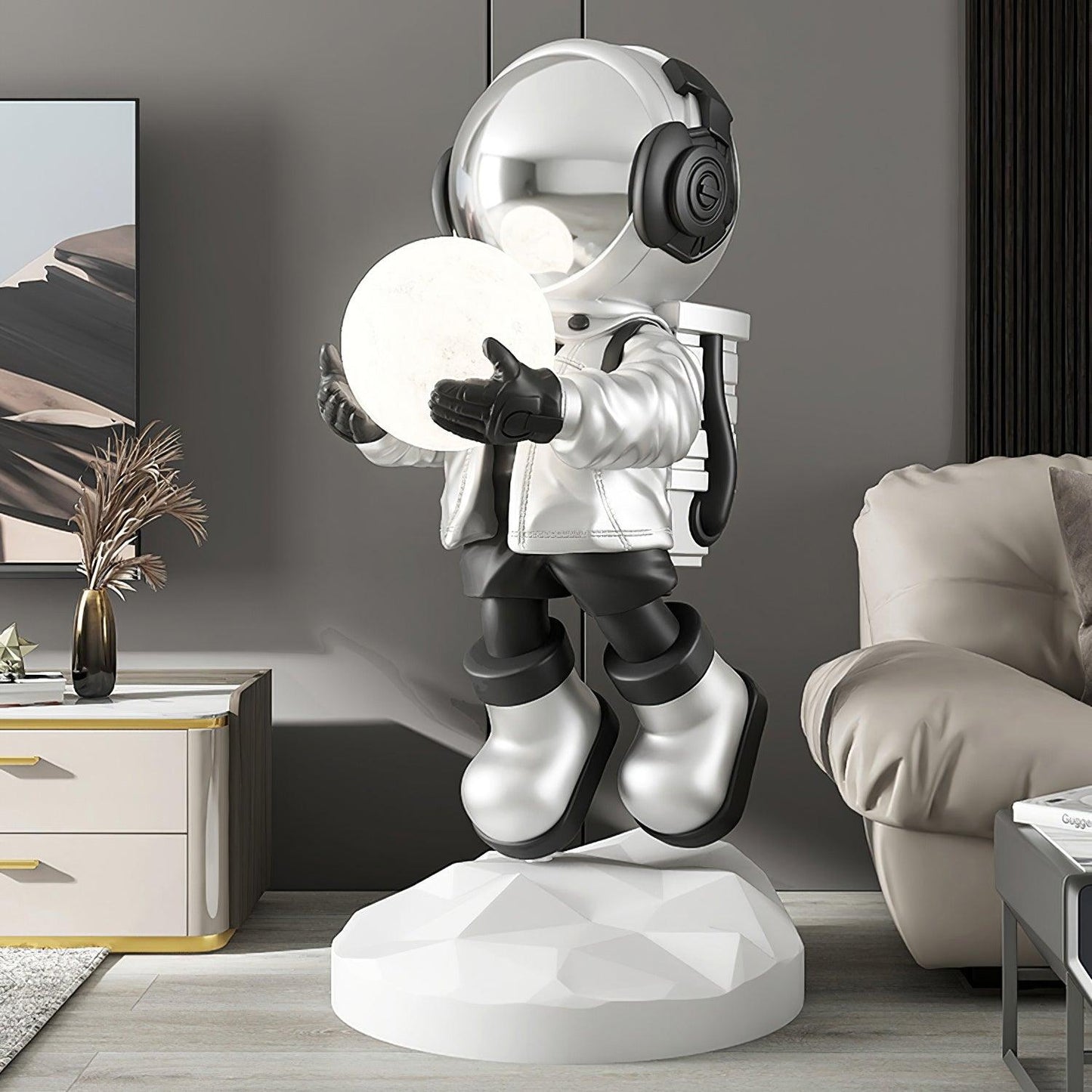 Fantasy Astronaut Built-in Battery Tall Lamp Floor Light
