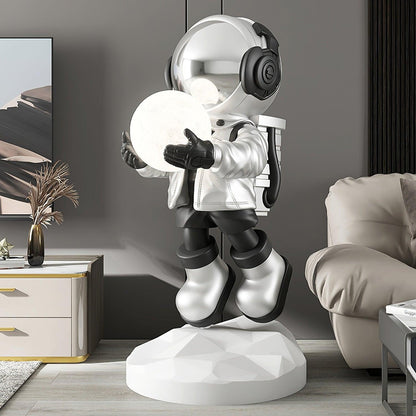 Fantasy Astronaut Built-in Battery Tall Lamp Floor Light