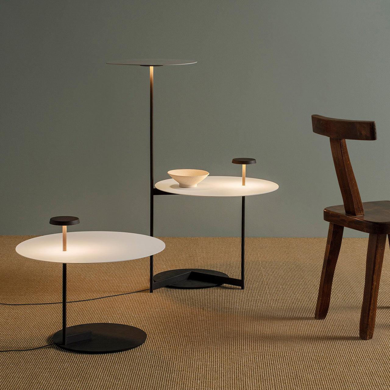 Flat Torchiere Lamp Floor Lamp