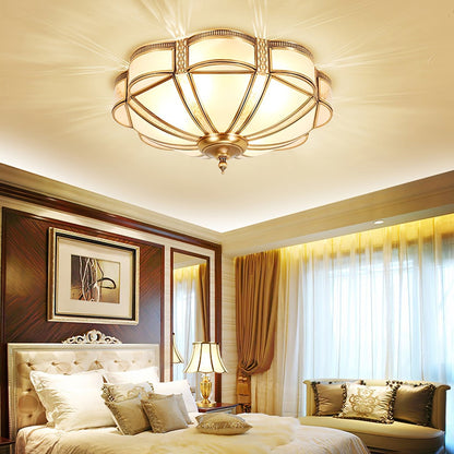 Floral Brass Ceiling fixture Ceiling Lamp