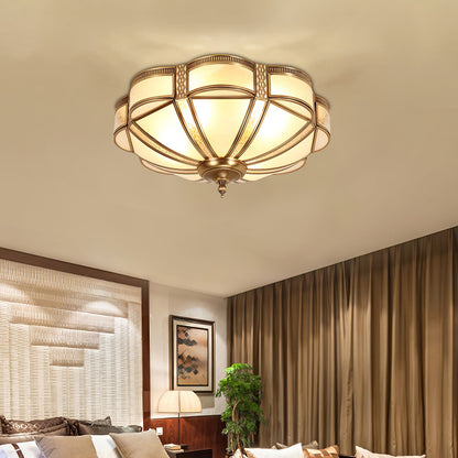 Floral Brass Ceiling fixture Ceiling Lamp
