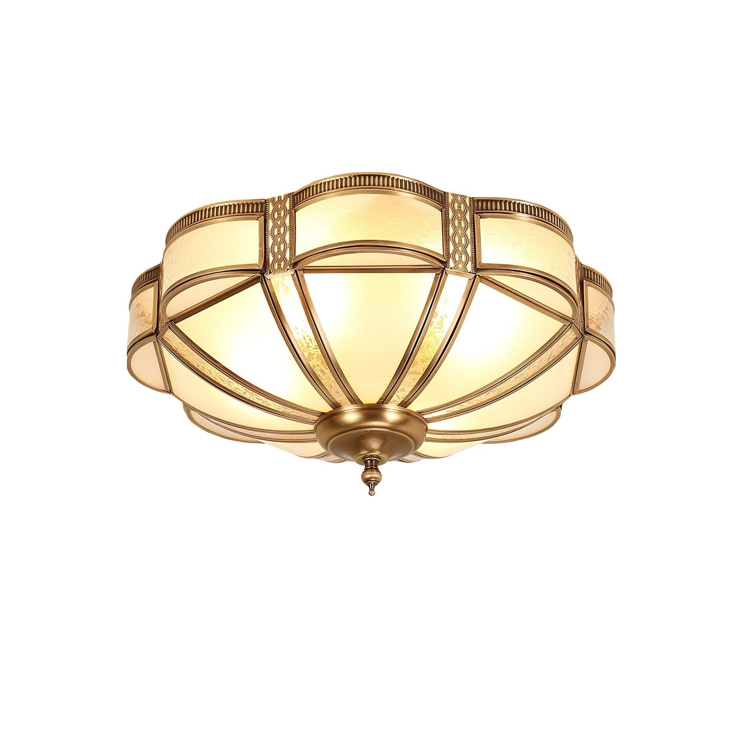 Floral Brass Ceiling fixture Ceiling Lamp