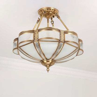 Floral Brass Ceiling fixture Ceiling Lamp