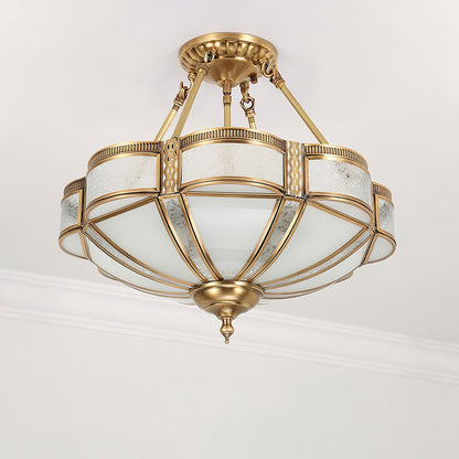 Floral Brass Ceiling fixture Ceiling Lamp