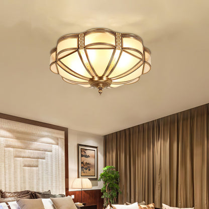 Floral Brass Ceiling fixture Ceiling Lamp