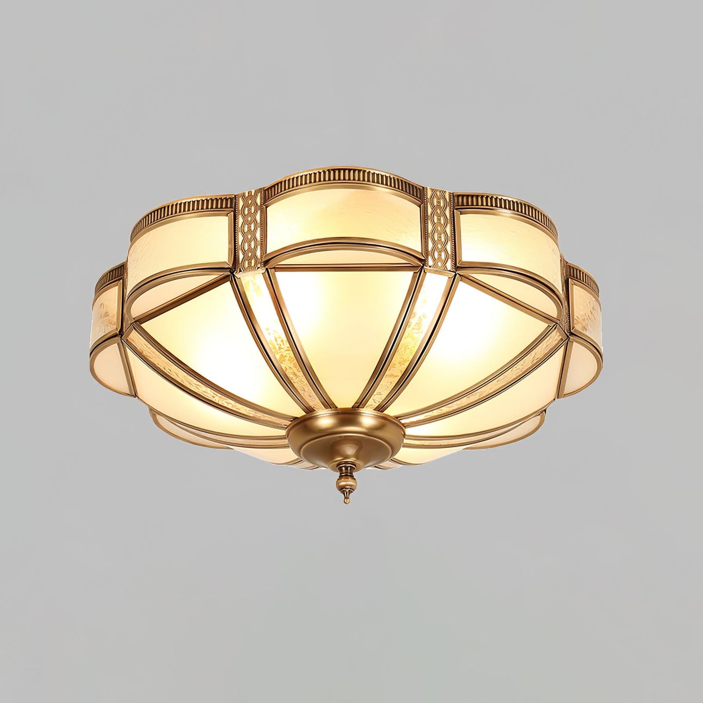 Floral Brass Ceiling fixture Ceiling Lamp