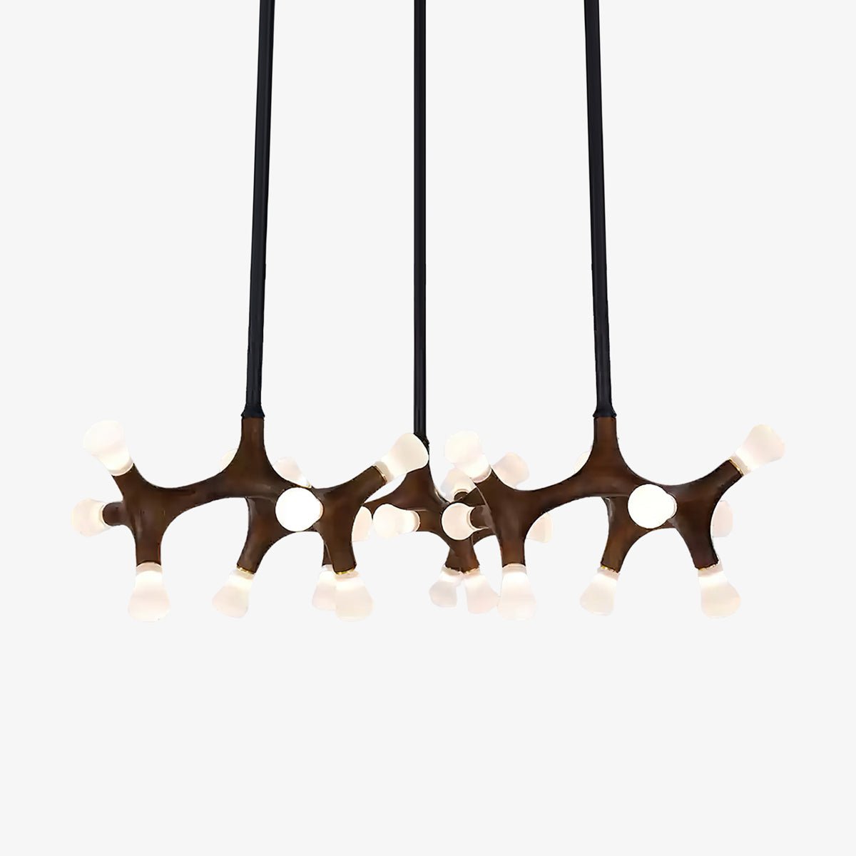 Flower Bone Gasolier Chandelier