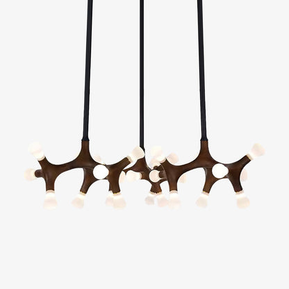 Flower Bone Gasolier Chandelier