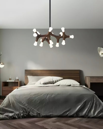 Flower Bone Gasolier Chandelier