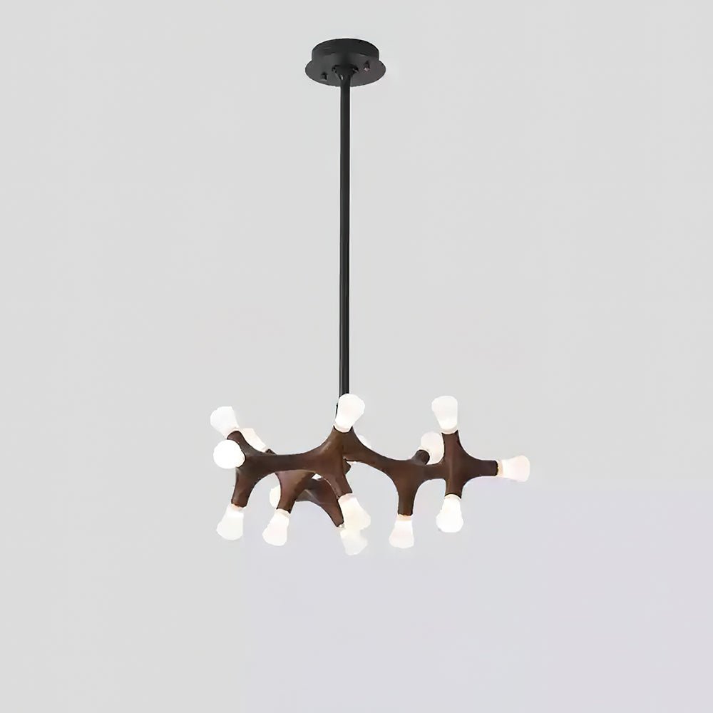 Flower Bone Gasolier Chandelier